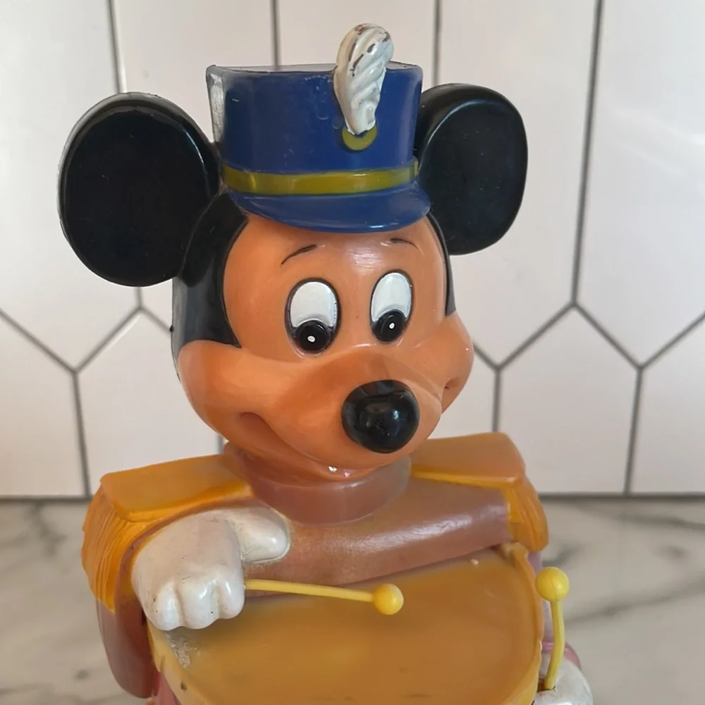 Vintage 1976 Mickey Mouse Wall Soap Dispenser